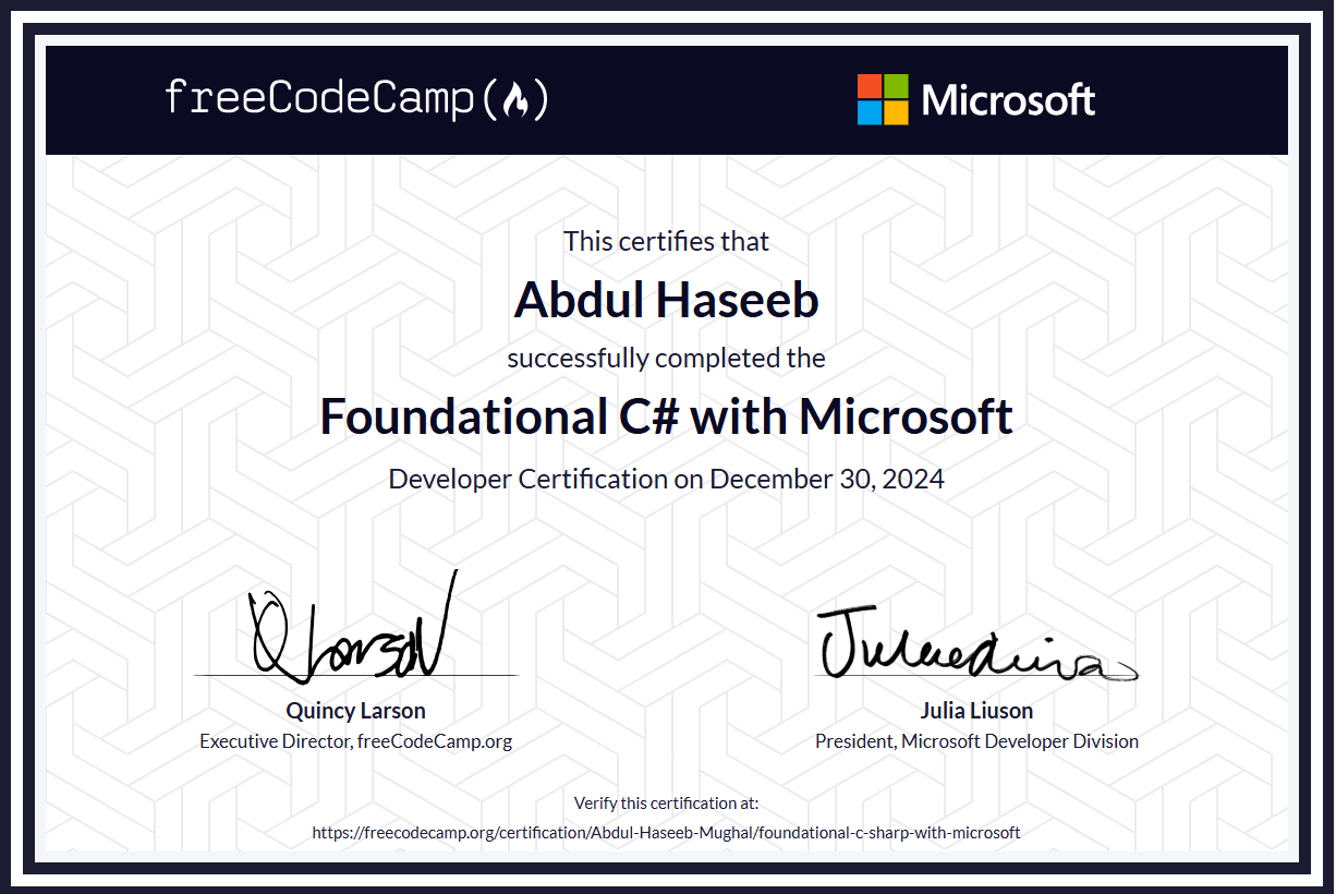 C#-certificate